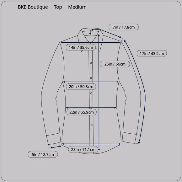 BKE Boutique Blouse Womens M V neck Boho Lace Back Button Front FLAW - Picture 8 of 8